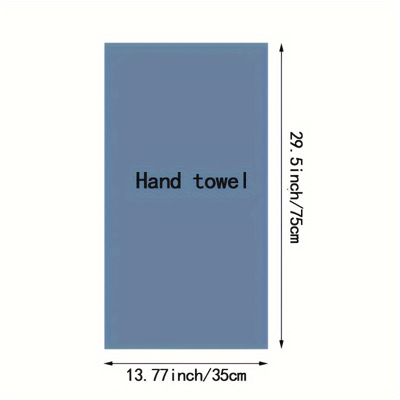 2pcs Cotton Embroidered Hand Towel, Absorbent & Quick-drying Showering Towel, Super Soft & Skin-friendly Hand Towel, For Home Bathroom, Ideal Bathroom Supplies