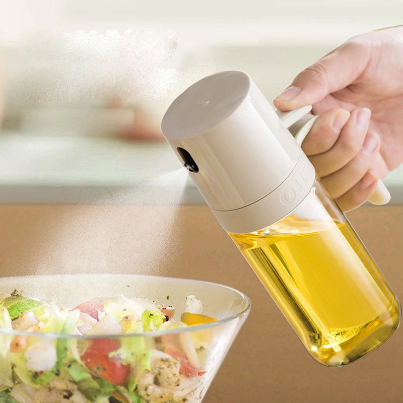 Ergonomic Glass Oil Sprayer for Air Fryers and Salads