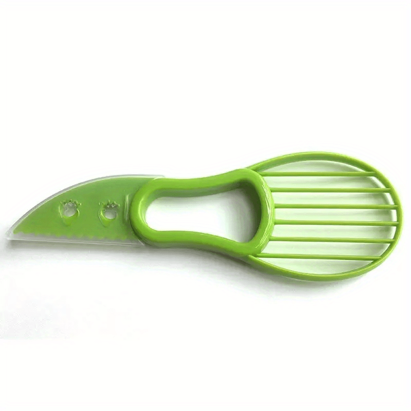 1pc Avocado Slicer - 3-in-1 Multifunctional Tool for Outdoor, Home, and Camping Use